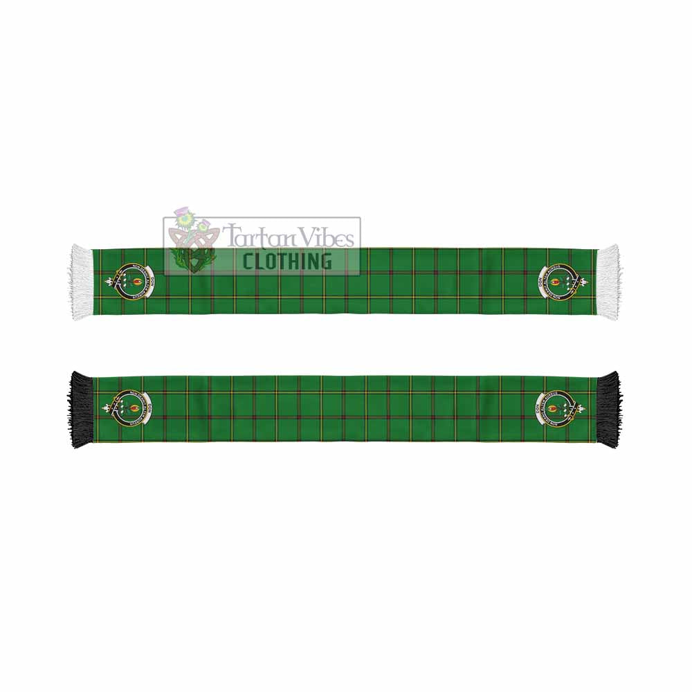 Don Tartan Ruffneck Scarf with Family Crest - Tartan Vibes Clothing