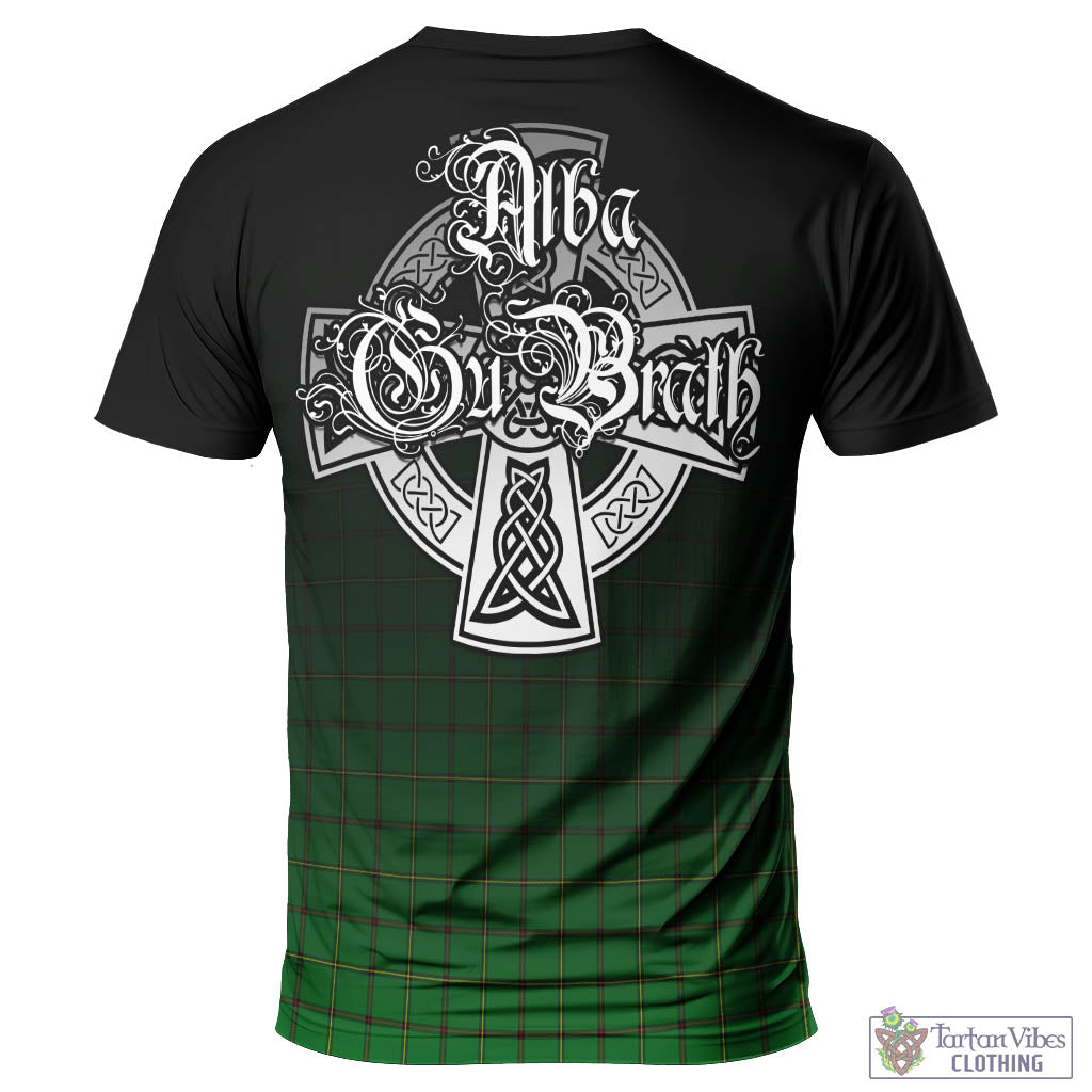 Don Tartan T-Shirt Featuring Alba Gu Brath Family Crest Celtic Inspired - Tartan Vibes Clothing