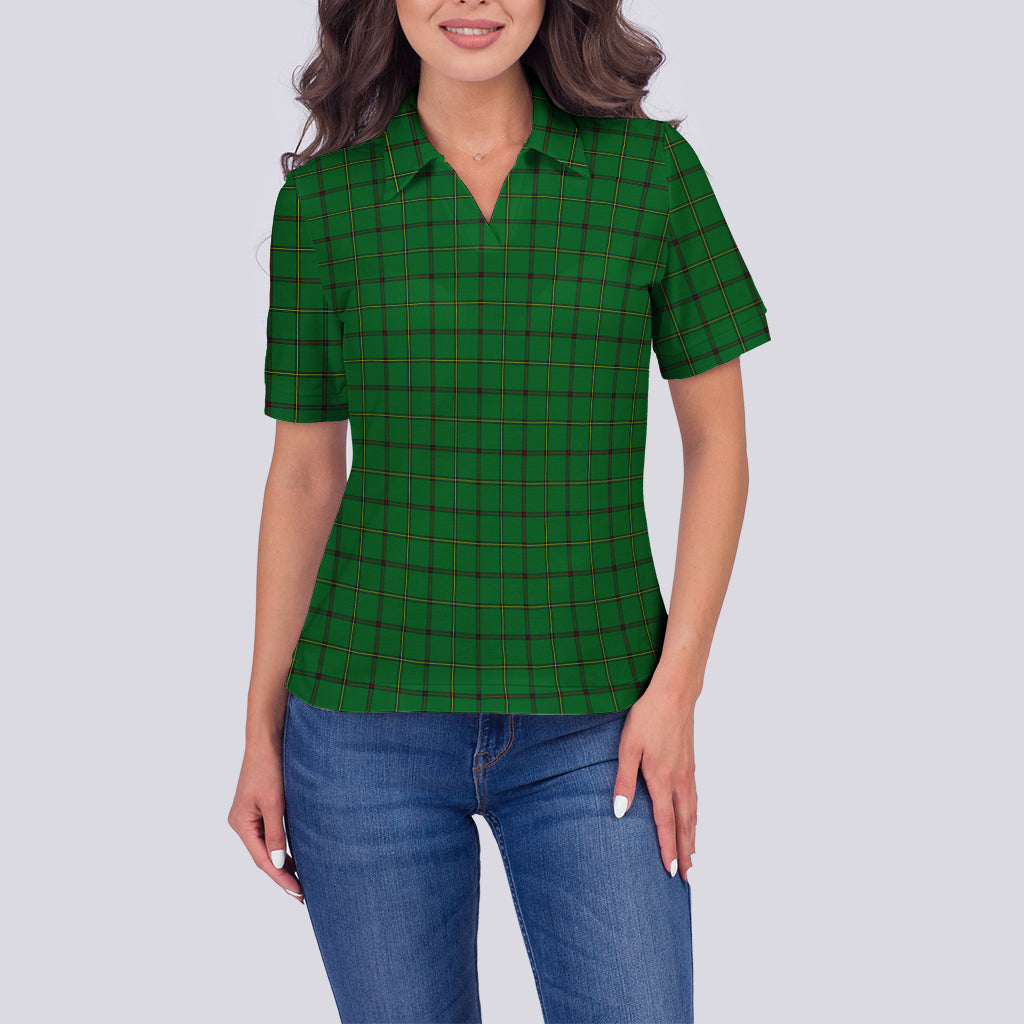Don Tartan Polo Shirt For Women - Tartan Vibes Clothing