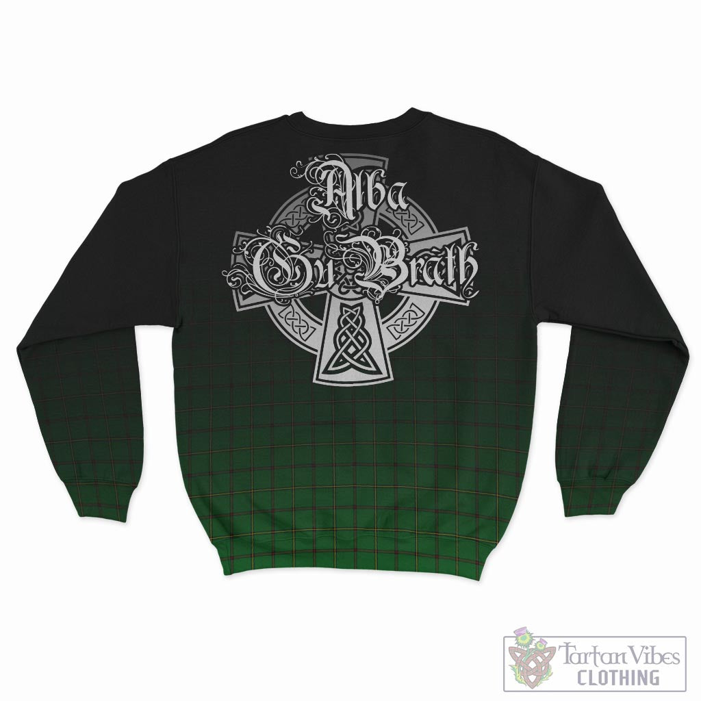 Don Tartan Sweatshirt Featuring Alba Gu Brath Family Crest Celtic Inspired - Tartan Vibes Clothing