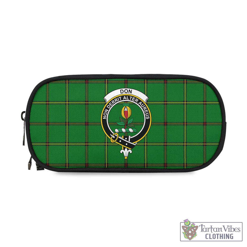 Don Tartan Pen and Pencil Case with Family Crest - Tartan Vibes Clothing