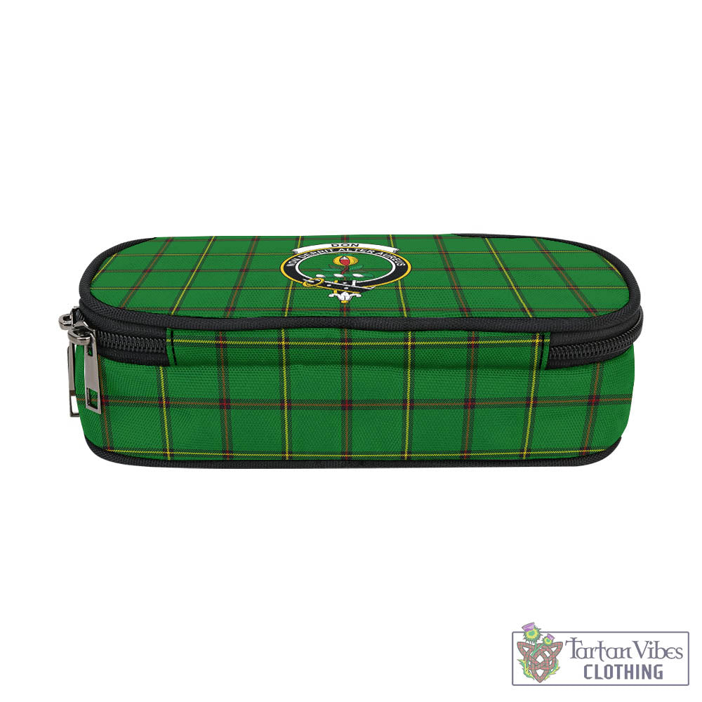 Don Tartan Pen and Pencil Case with Family Crest - Tartan Vibes Clothing