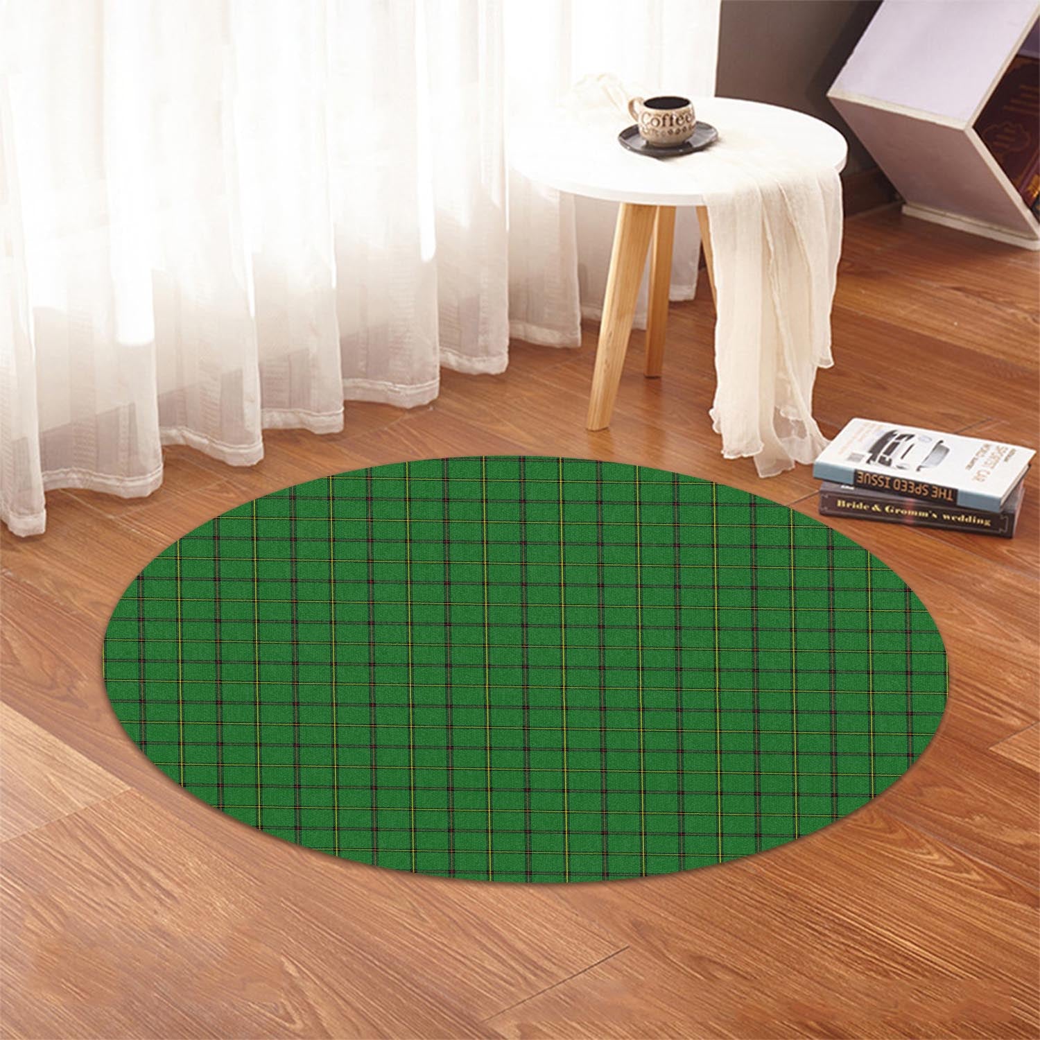 Don Tartan Round Rug - Tartan Vibes Clothing