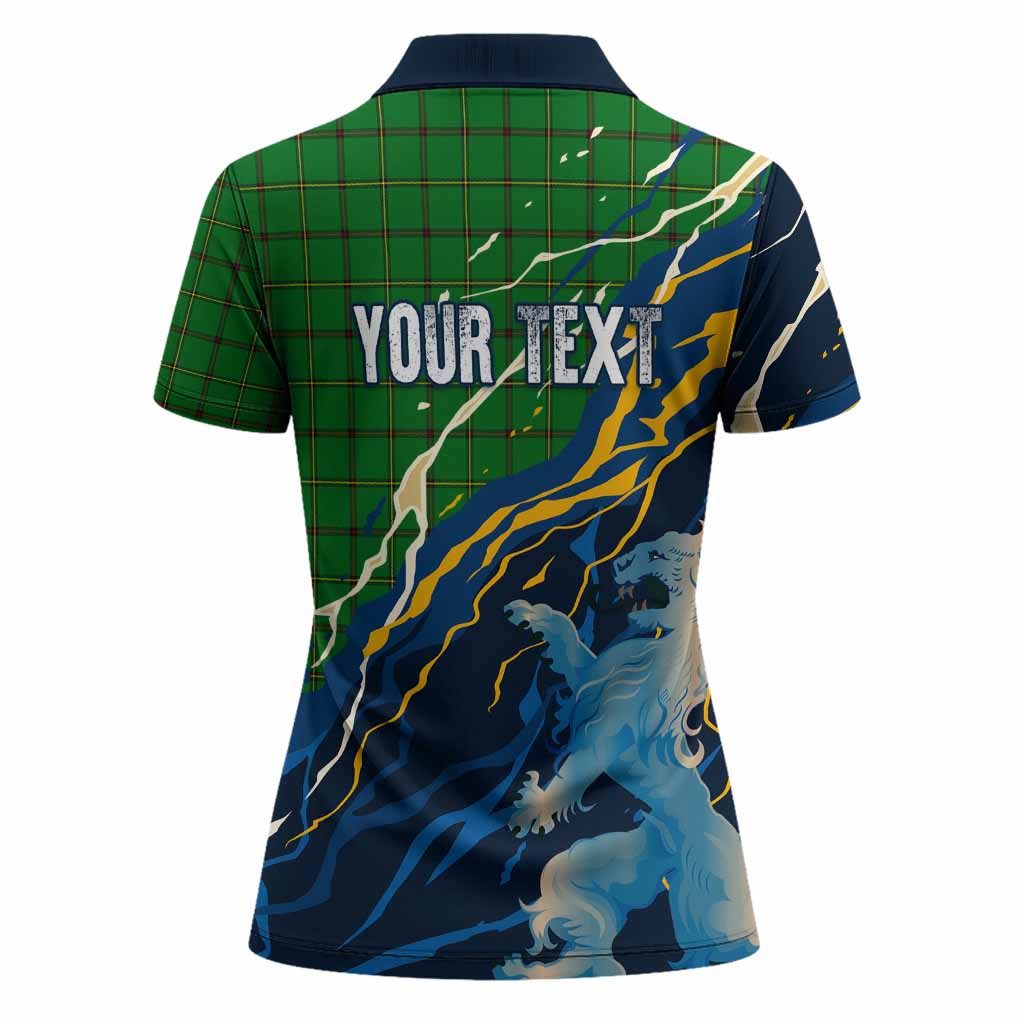 Don Scotland Tartan Women Polo Shirt WC2026 Football - We'll Be Coming