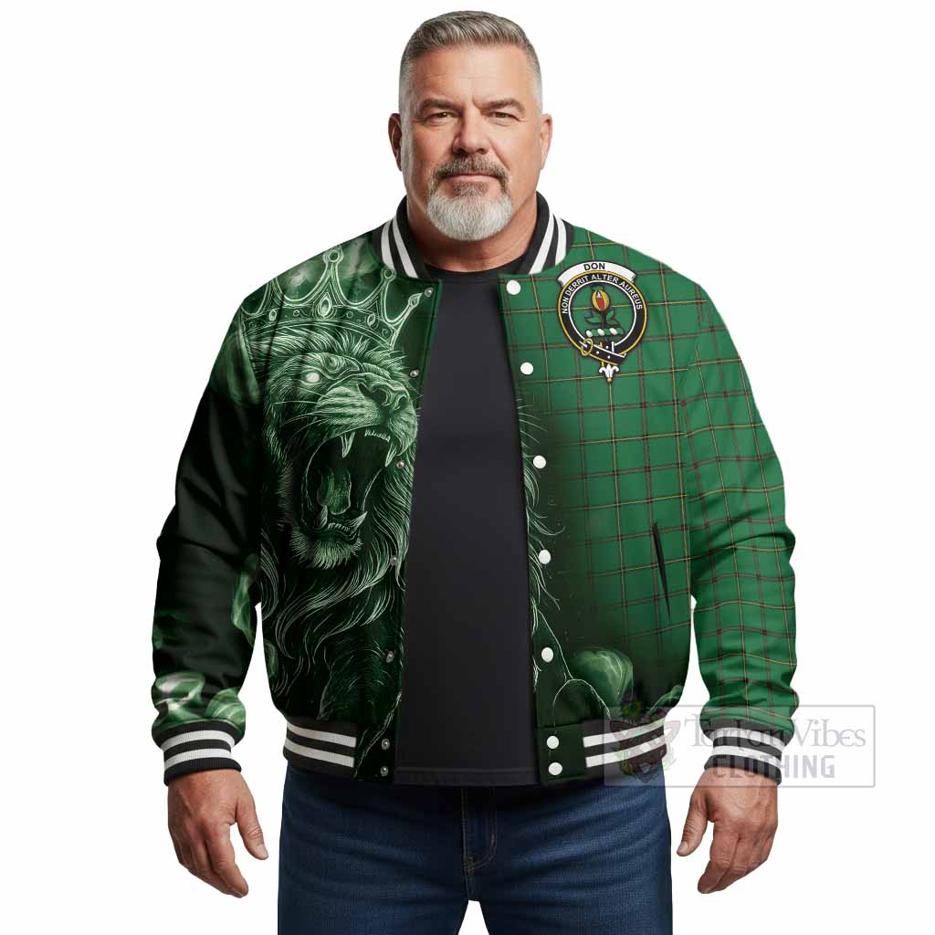 Don Tartan Baseball Jacket Roaring Lion Heritage