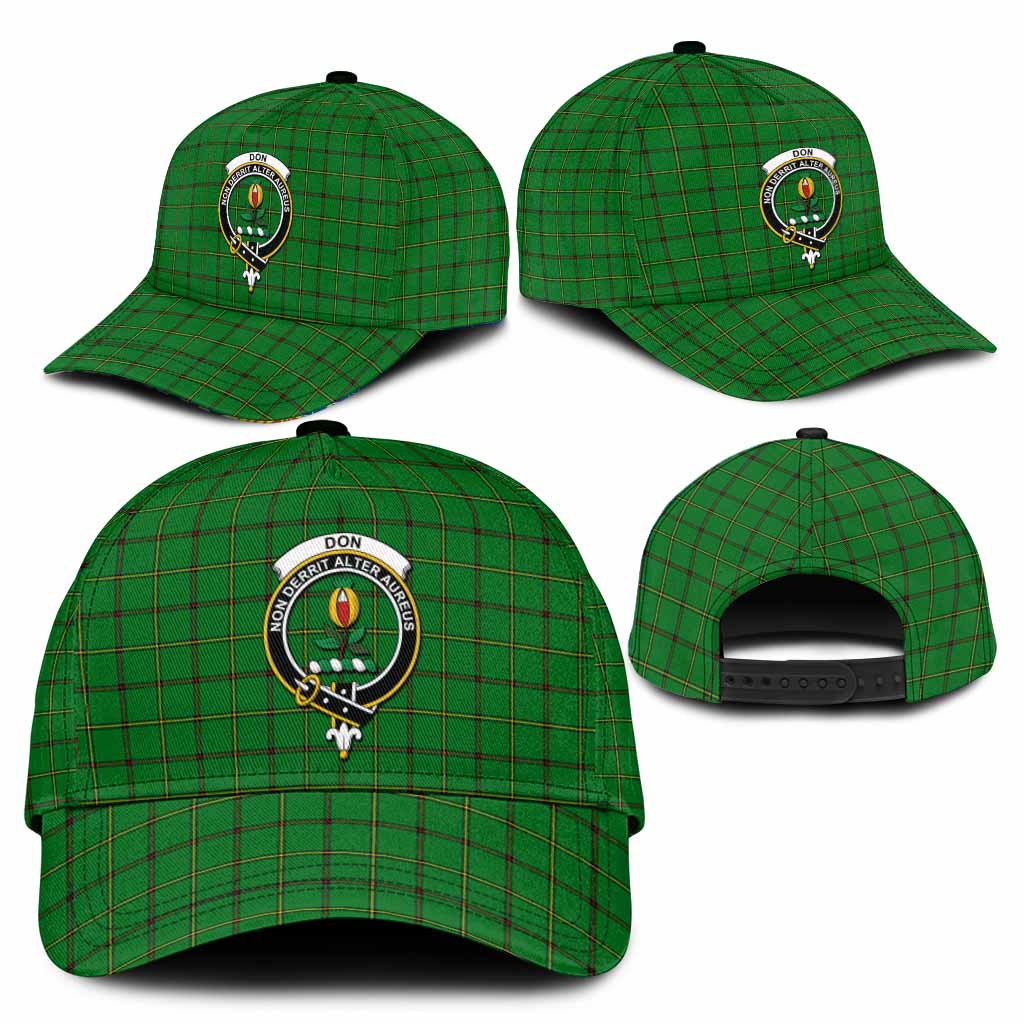 Don Tartan Classic Cap with Family Crest