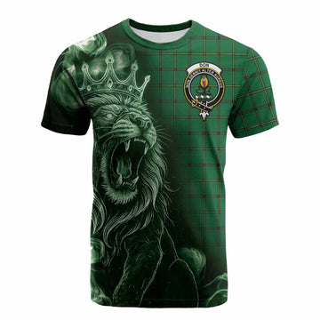 Don Tartan Cotton T-shirt Roaring Lion Heritage