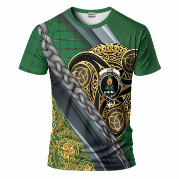 Don Tartan Crest T-Shirt Scottish Triskele Celtic
