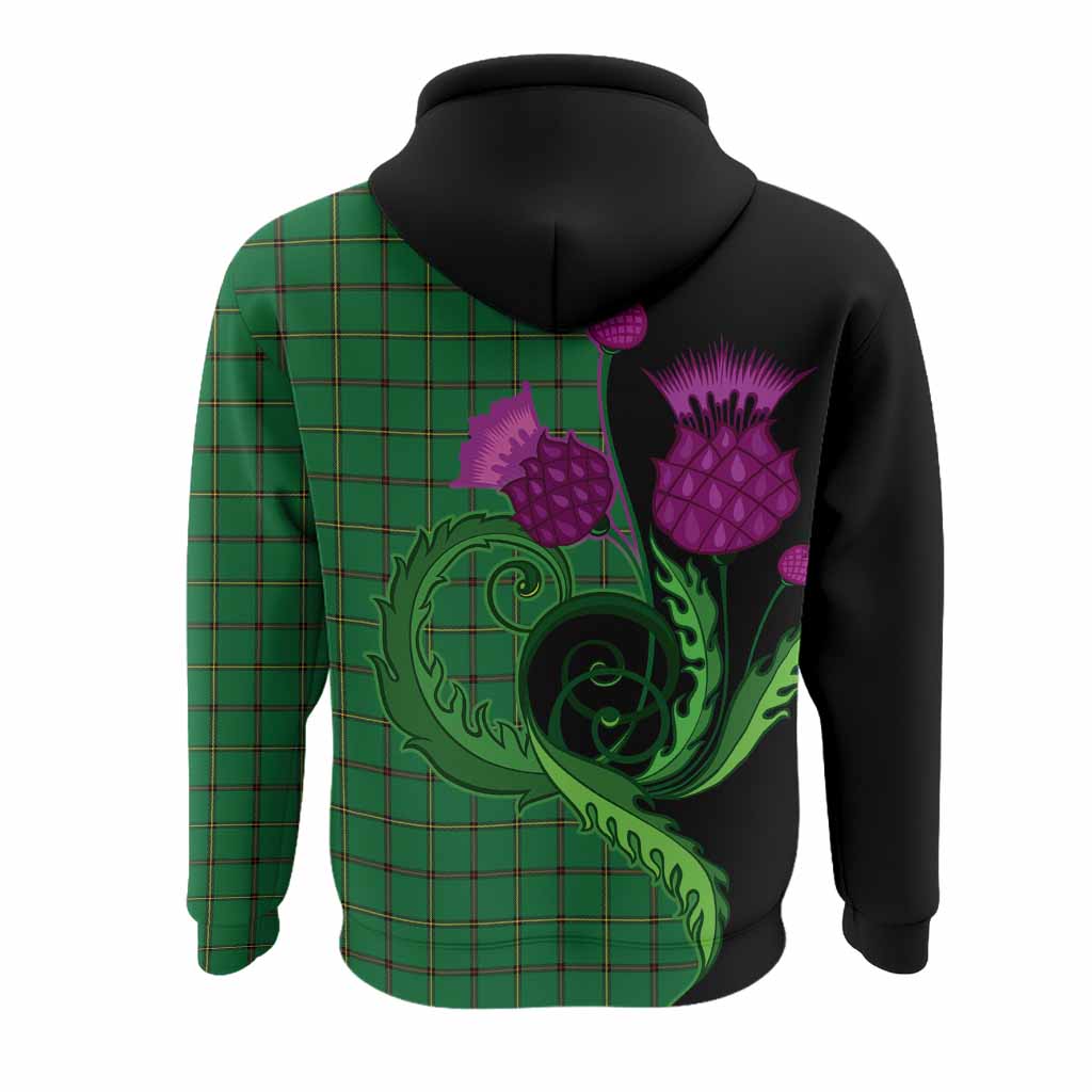 Don Tartan Hoodie Traditional Scottish Thistle