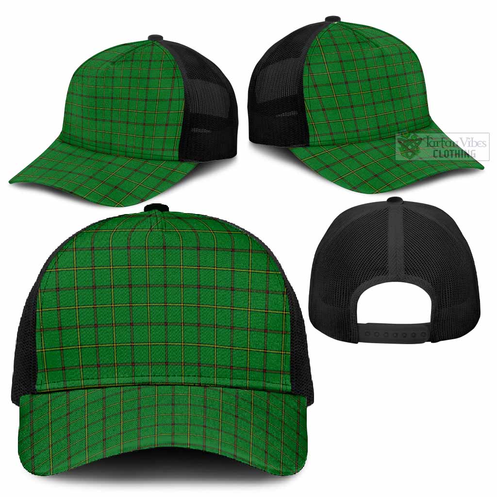 Don Tartan Mesh Trucker Cap