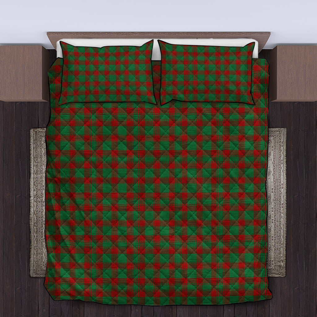Donachie Tartan Quilt Bed Set King - Tartan Vibes Clothing