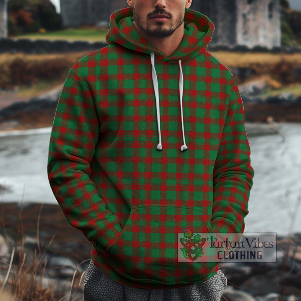 Donachie Tartan Cotton Hoodie Zip Hoodie - Tartan Vibes Clothing