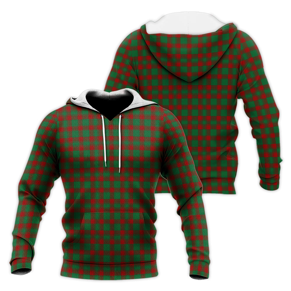 Donachie Tartan Knitted Hoodie Unisex - Tartan Vibes Clothing