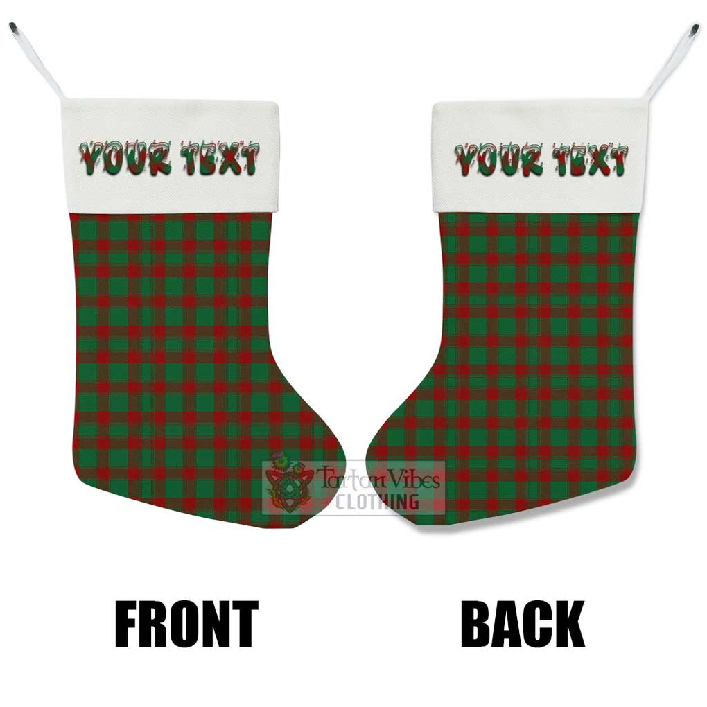 Donachie Tartan Christmas Stocking with Personalized Text - Tartan Vibes Clothing