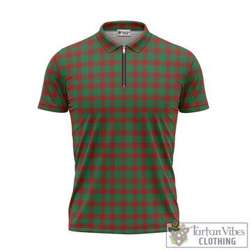 Donachie Tartan Zipper Polo Shirt - Tartan Vibes Clothing