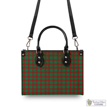 Donachie Tartan Luxury Leather Handbags - Tartan Vibes Clothing