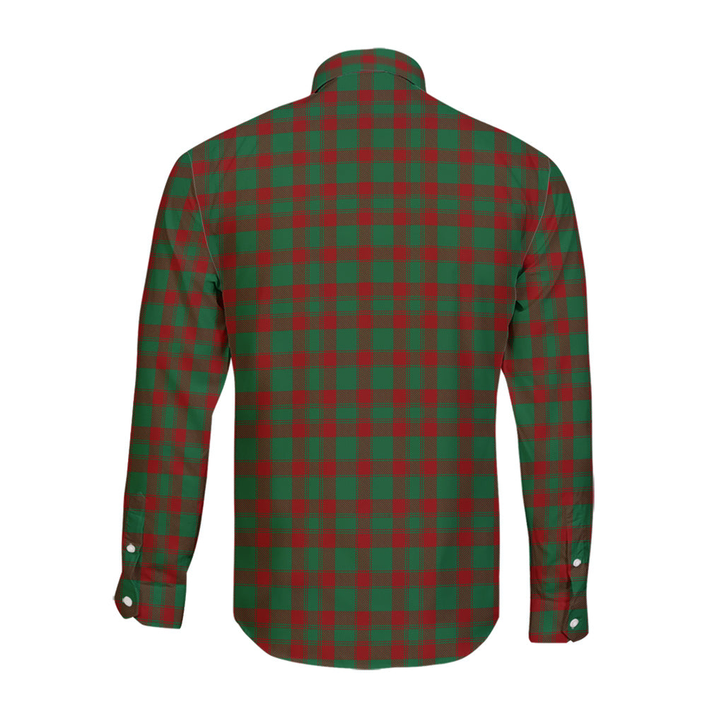 Donachie Tartan Long Sleeve Button Up Shirt - Tartan Vibes Clothing