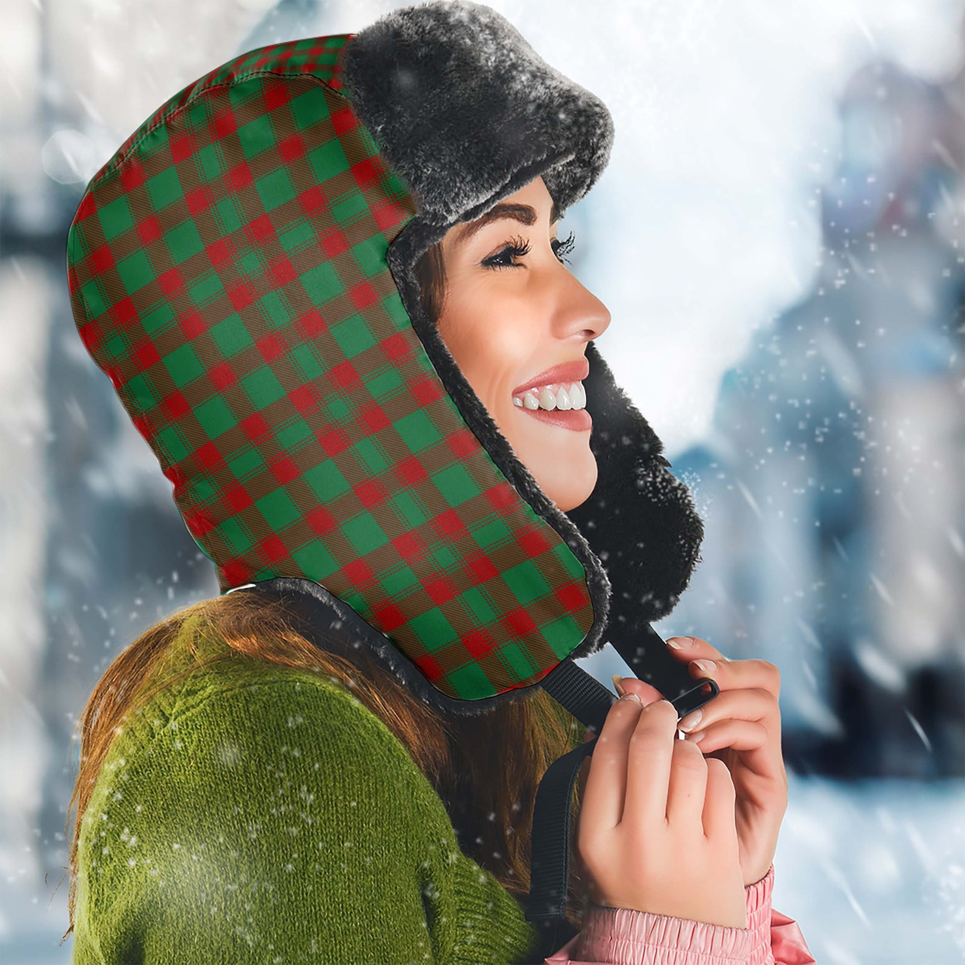 Donachie Tartan Winter Trapper Hat - Tartan Vibes Clothing