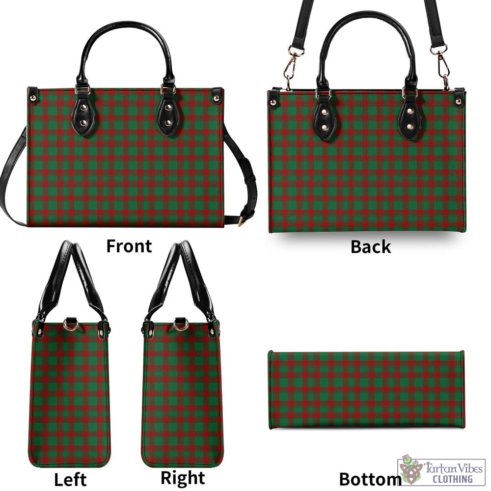 Donachie Tartan Luxury Leather Handbags - Tartan Vibes Clothing