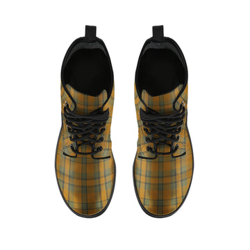 Donachie of Brockloch Ancient Hunting Tartan Leather Boots