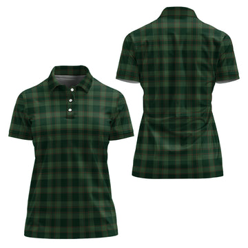 Donachie of Brockloch Hunting Tartan Polo Shirt For Women