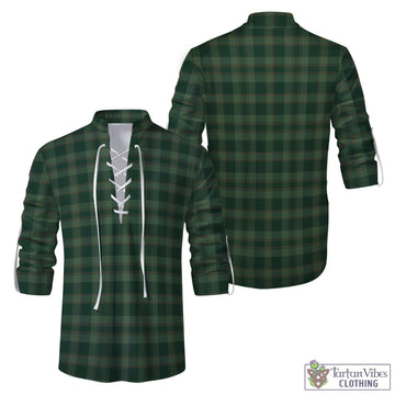 Donachie of Brockloch Hunting Tartan Men's Scottish Traditional Jacobite Ghillie Kilt Shirt