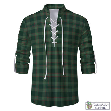 Donachie of Brockloch Hunting Tartan Men's Scottish Traditional Jacobite Ghillie Kilt Shirt
