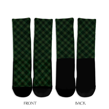 Donachie of Brockloch Hunting Tartan Crew Socks Cross Tartan Style