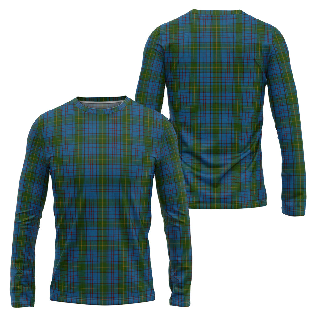 Donegal County Ireland Tartan Long Sleeve T-Shirt Unisex - Tartan Vibes Clothing