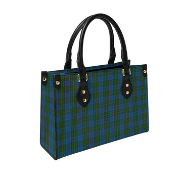 Donegal County Ireland Tartan Leather Bag