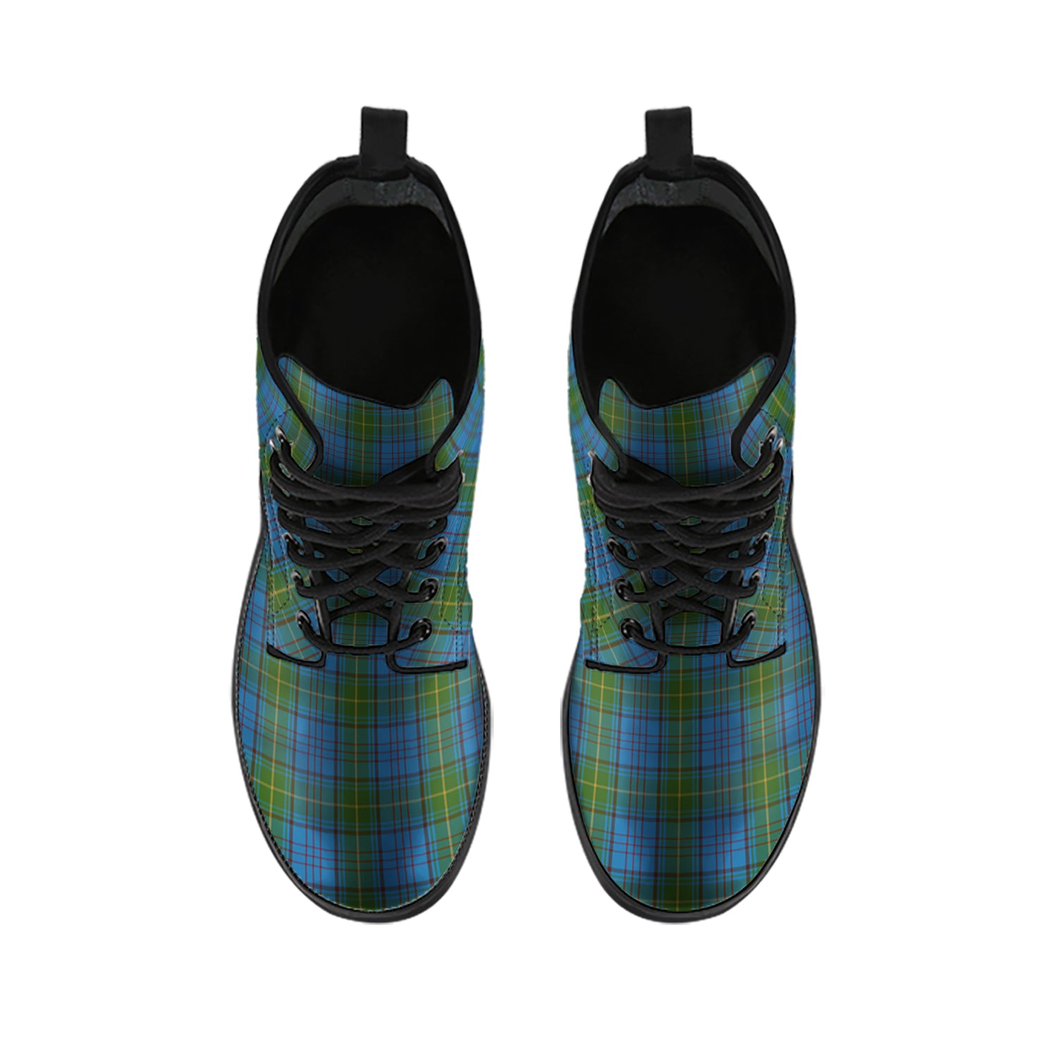 Donegal County Ireland Tartan Leather Boots - Tartan Vibes Clothing