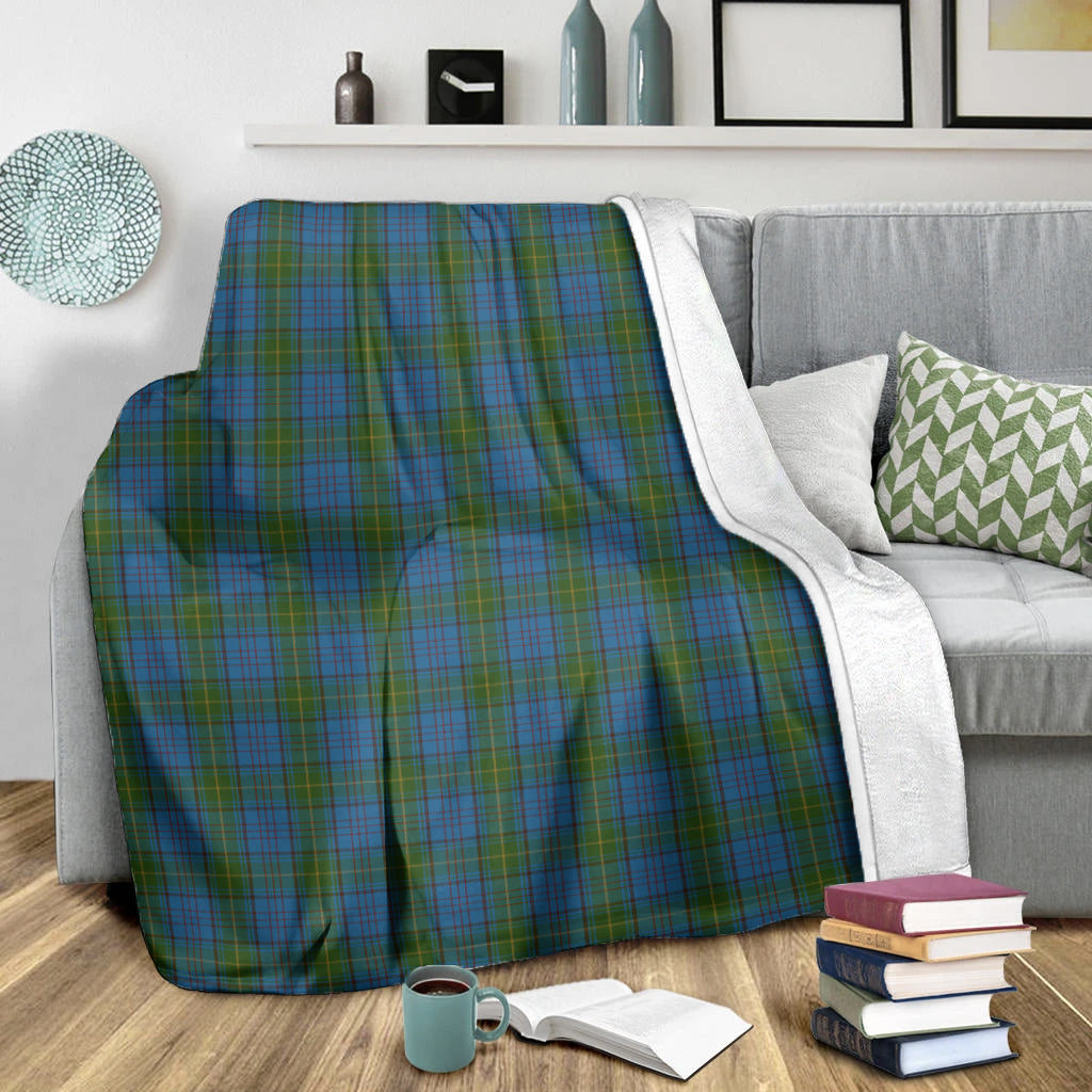 Donegal County Ireland Tartan Blanket - Tartan Vibes Clothing