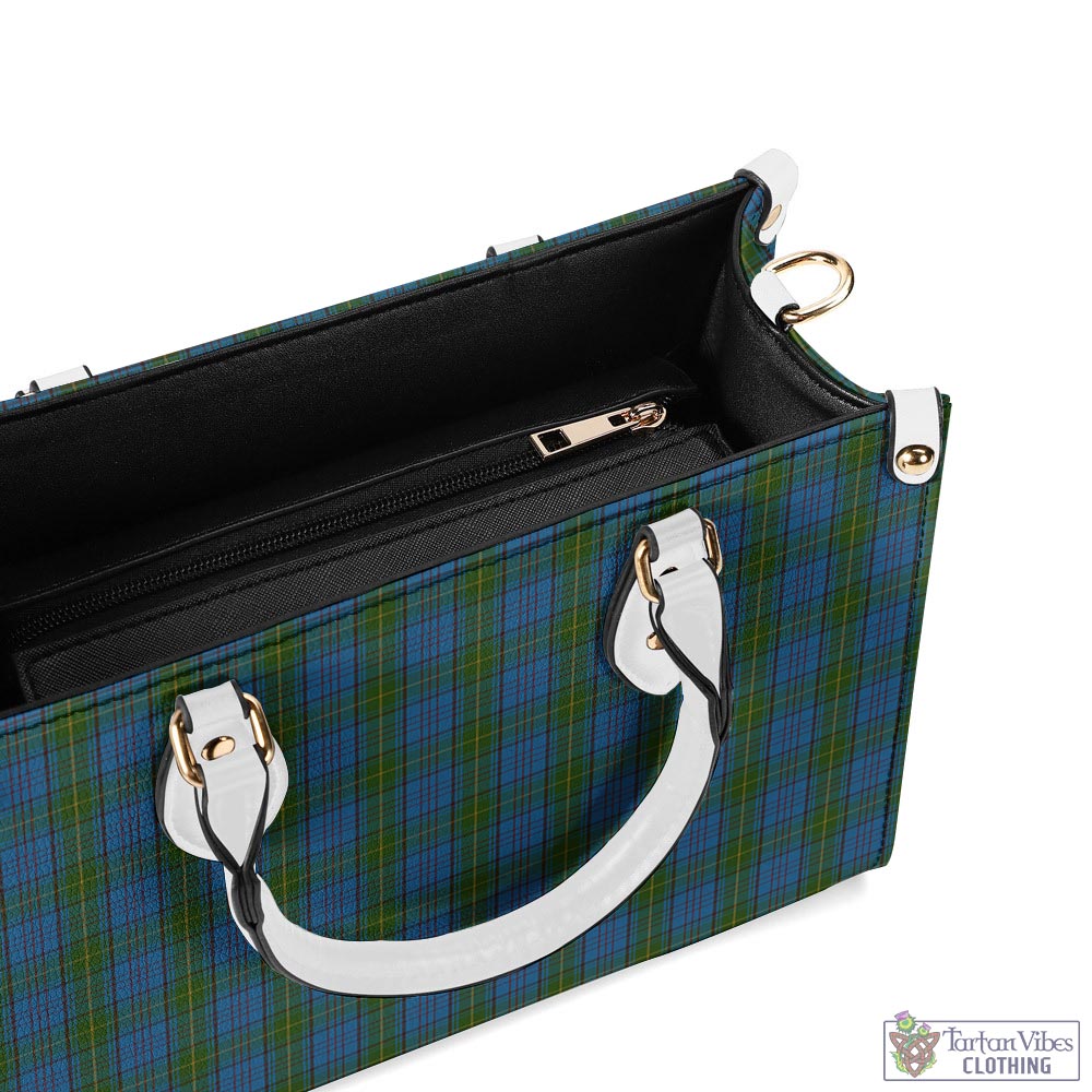 Tartan Vibes Clothing Donegal County Ireland Tartan Luxury Leather Handbags