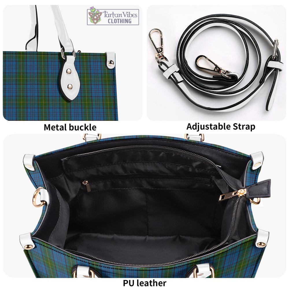 Tartan Vibes Clothing Donegal County Ireland Tartan Luxury Leather Handbags
