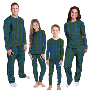 Donegal County Ireland Tartan Pajamas Family Set