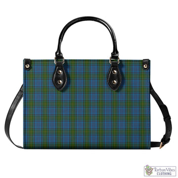 Donegal County Ireland Tartan Luxury Leather Handbags