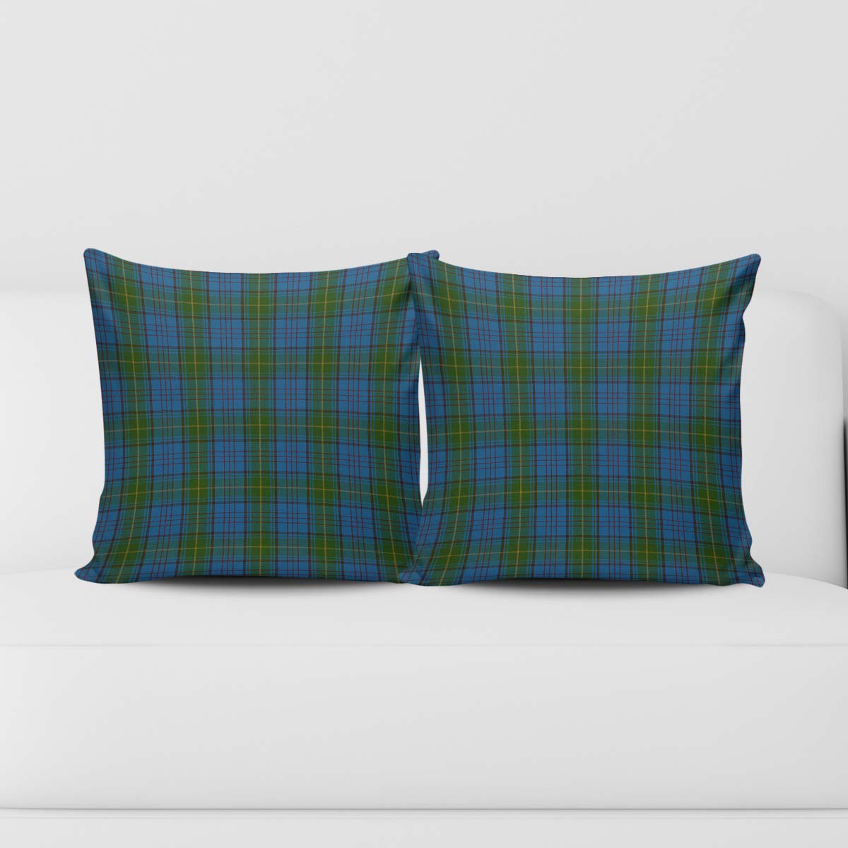 Donegal County Ireland Tartan Pillow Cover Square Pillow Cover - Tartanvibesclothing
