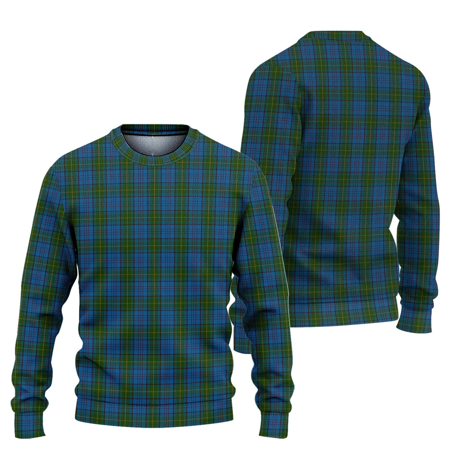 Donegal County Ireland Tartan Knitted Sweater Unisex - Tartanvibesclothing