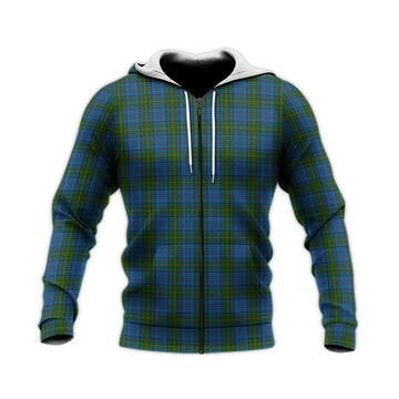 Donegal County Ireland Tartan Knitted Hoodie