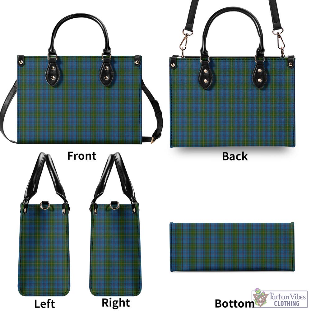 Tartan Vibes Clothing Donegal County Ireland Tartan Luxury Leather Handbags