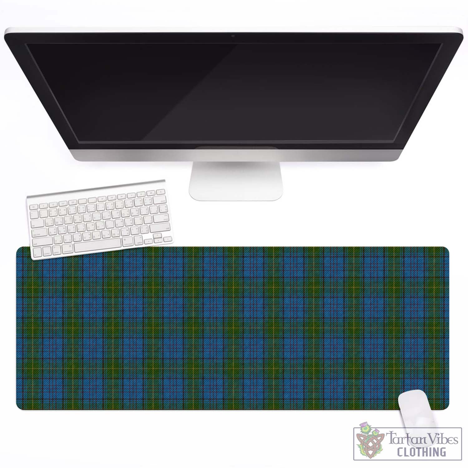 Tartan Vibes Clothing Donegal County Ireland Tartan Mouse Pad