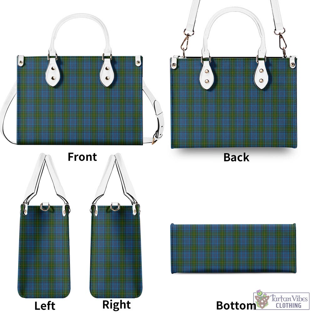 Tartan Vibes Clothing Donegal County Ireland Tartan Luxury Leather Handbags