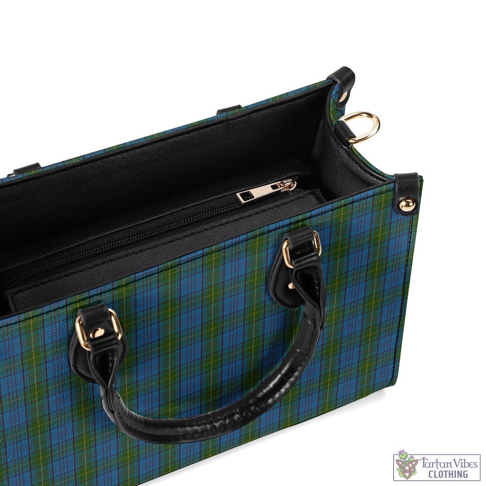 Tartan Vibes Clothing Donegal County Ireland Tartan Luxury Leather Handbags