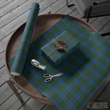 Donegal County Ireland Classic Tartan Wrapping Paper, Classic Scottish Plaid Gift Wrap