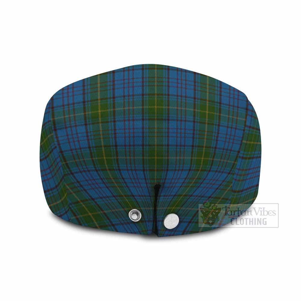 Donegal County Ireland Tartan Jeff Cap, Tartan Flat Cap