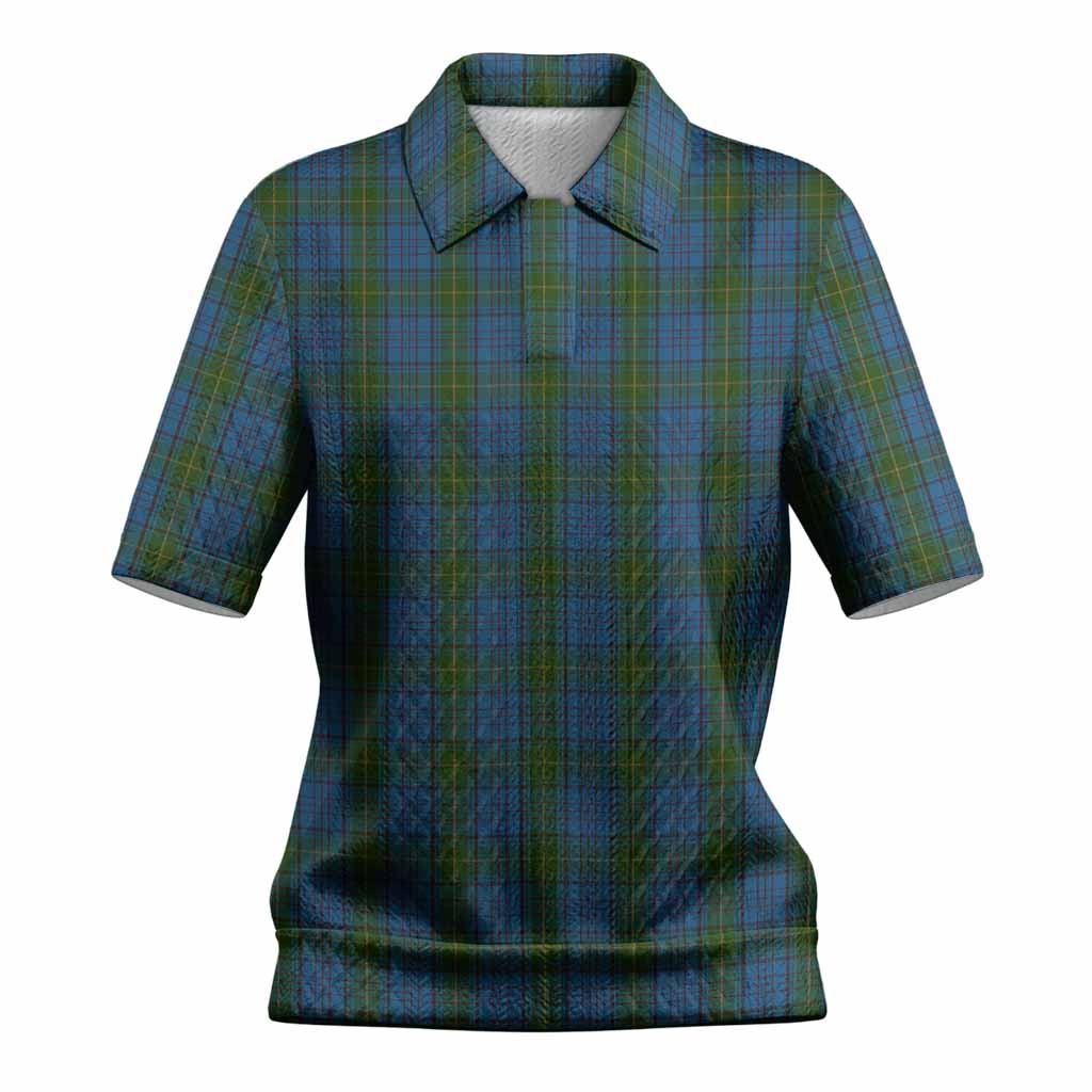 Donegal County Ireland Tartan Women’s Polo Sweater Top
