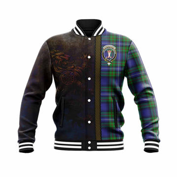 Donnachaidh Tartan Family Crest Baseball Jacket Alba Gu Brath Be Brave Lion Ancient Style