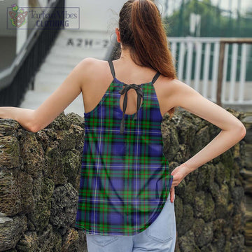 Donnachaidh Tartan Loose Halter Neck Camisole
