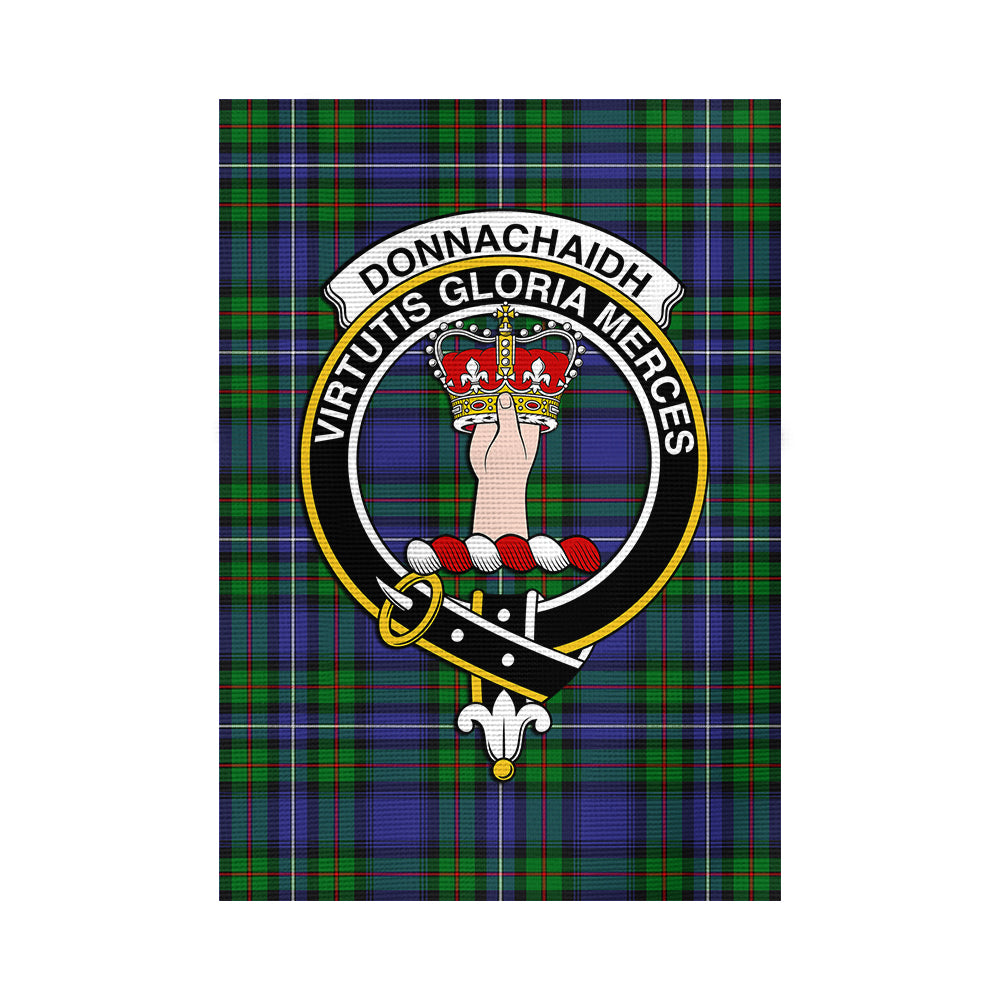 Donnachaidh Tartan Flag with Family Crest - Tartan Vibes Clothing