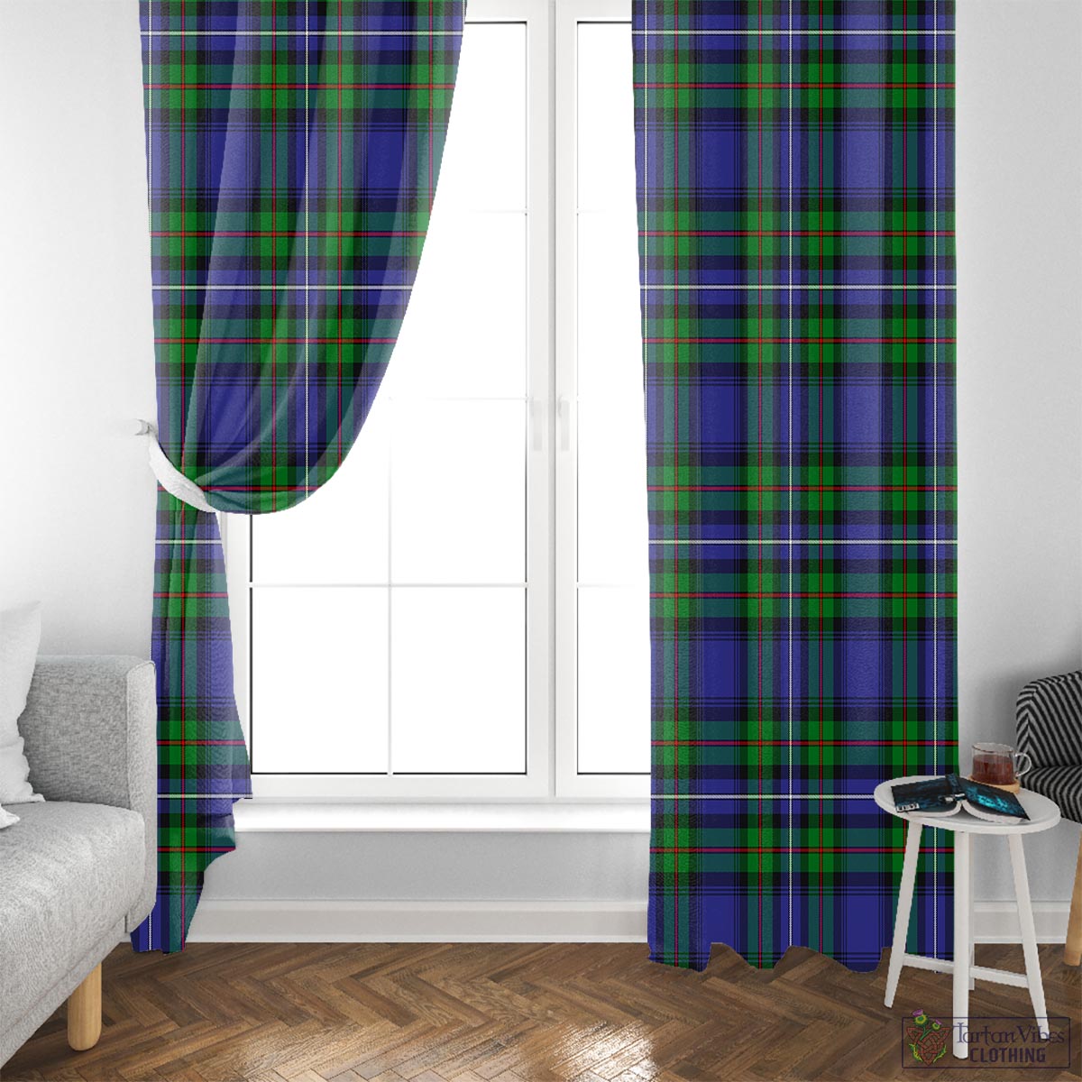 Donnachaidh Tartan Window Curtain